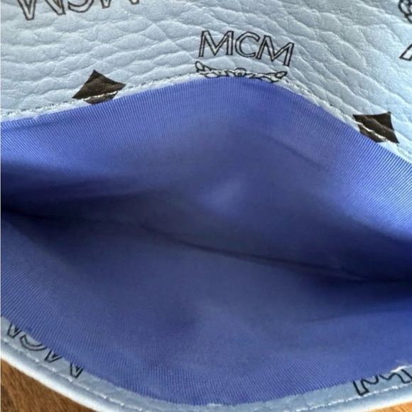 NEW MCM Visetos from "Parfumes Collection" Blue
Envelope Clutch - Picture 2 of 4